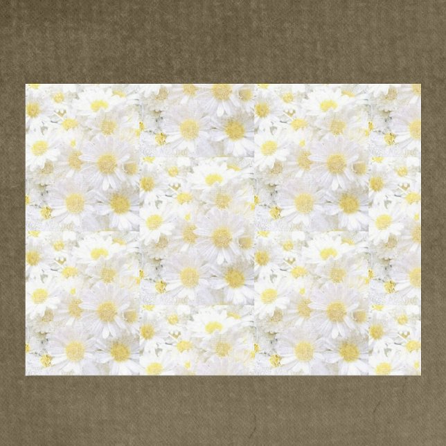 De Seda Daisies Desnudan Papel Tejido (Subido por el creador)