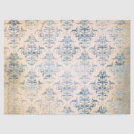 De Seda Diseño Serie Papel Azul Efímero 3