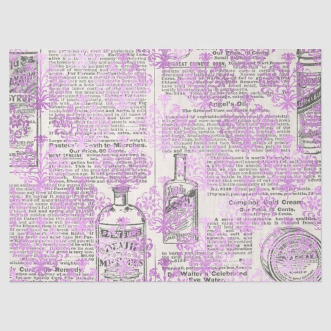 De Seda Diseño Serie Papel Lavanda Efímero 12 (Anverso)