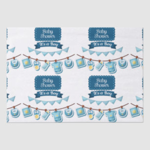 De Seda Es un papel higiénico en Baby Shower