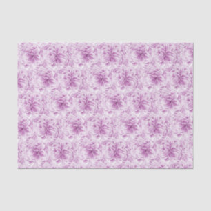 De Seda flor púrpura acuarela flor papel tejido