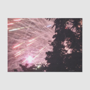 De Seda Fuegos artificiales 17 papel tisular