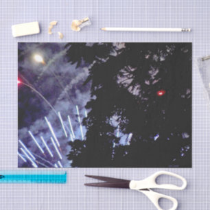 De Seda Fuegos artificiales 1 papel tisular