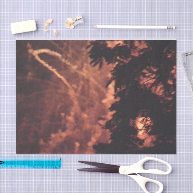 De Seda Fuegos artificiales 20 papel tisular (Artesanía)