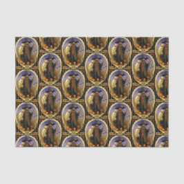 De Seda Halloween Papel tisular escarecrow