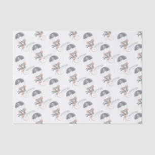 De Seda La aventura del ratón espera el papel del tejido