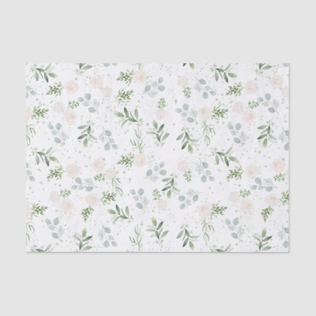 De Seda La vegetación y el papel blanco (Anverso)