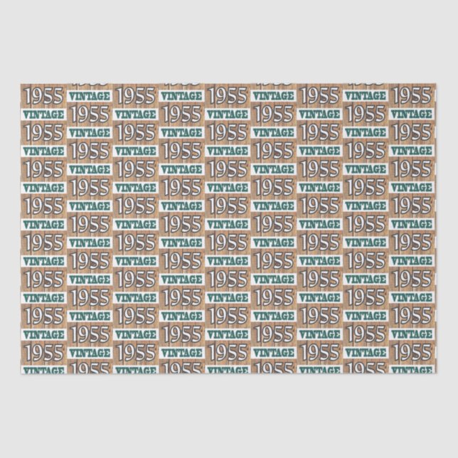 De Seda Nacido en papel tisular en 1955 (Anverso)