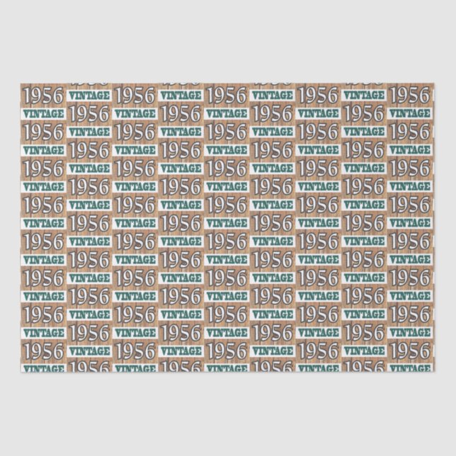 De Seda Nacido en papel tisular en 1956 (Anverso)