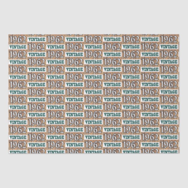 De Seda Nacido en papel tisular en 1962 (Anverso)