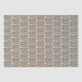 De Seda Nacido en papel tisular en 1981