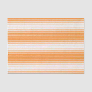 De Seda Naranja Pinstripes Tejidos Papel