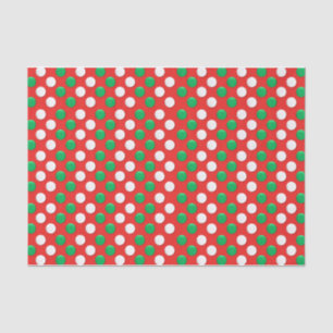 De Seda Navidades Con Papel Blanco Rojo Y Tejido Verde