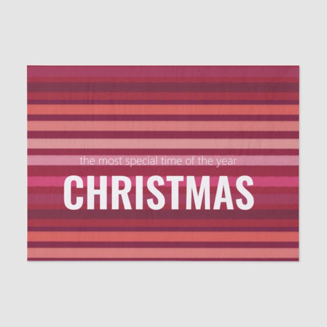 De Seda Navidades Tejido Papel que puede personalizar (Anverso)