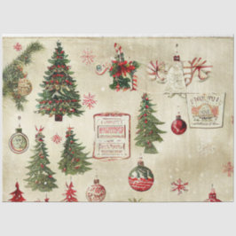 De Seda Ole Navidades Diseño Serie #3 Papel Tejido