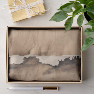 De Seda Papel artesanal con bordes quemados