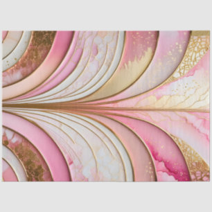 De Seda Papel colorido Art Déco