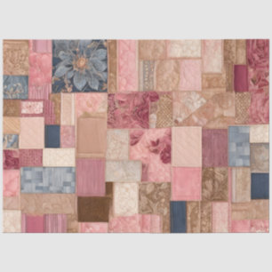 De Seda Papel colorido del tejido artístico Quilt