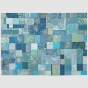 De Seda Papel colorido del tejido artístico Quilt