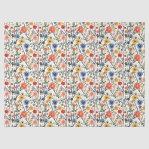 De Seda Papel colorido del tono del patrón floral