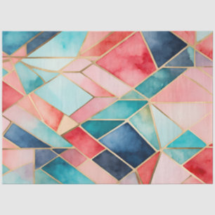 De Seda Papel colorido para el tejido artístico del vidrio