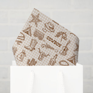 De Seda Papel decoupage vaquero, rodeo occidental