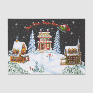 De Seda Papel del navidad