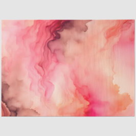 De Seda Papel del té del arte del humo colorido