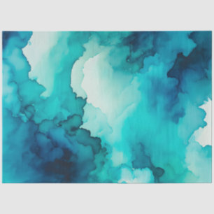 De Seda Papel del té del arte del humo colorido