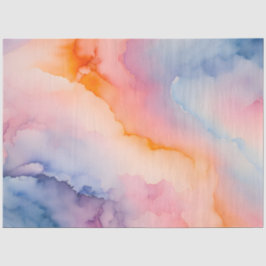 De Seda Papel del té del arte del humo colorido