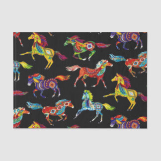 De Seda Papel del tejido del caballo