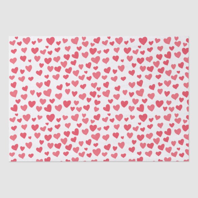 De Seda Papel del tejido del corazón (Anverso)