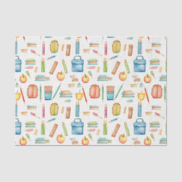 De Seda Papel del tejido escolar/docente