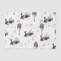 Papel del tejido pianista