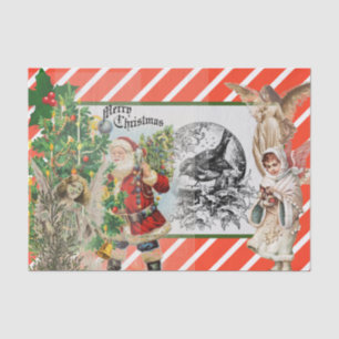 De Seda Papel del Tejido TIPIFICADO ROJO SANTA Y ANGELES