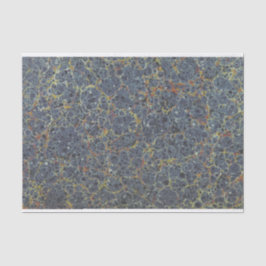 De Seda Papel final martirizado azul