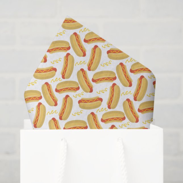 De Seda Papel Higiénico Hot Dogs (Bolsa de regalo)