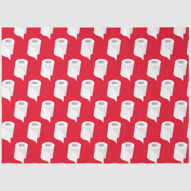 De Seda Papel higiénico Rolling Gracioso Tema Cuarentena R (Anverso)