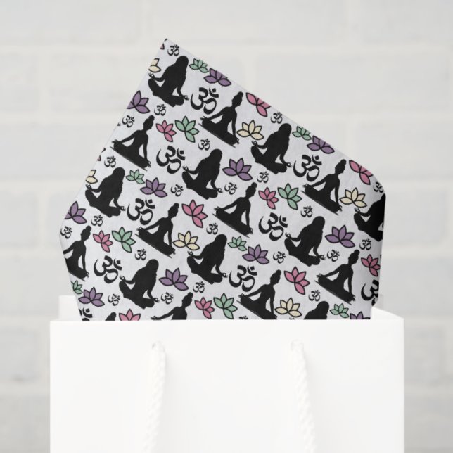 De Seda Papel Higiénico Yoga (Bolsa de regalo)