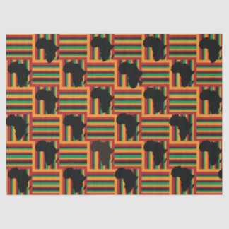 De Seda Papel Kente Tissue, papel Kente Wraping