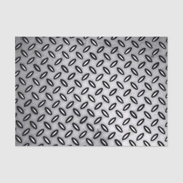 De Seda Papel metálico plateado (Anverso)