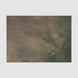 De Seda Papel pergamino arrugado marrón umber profundo