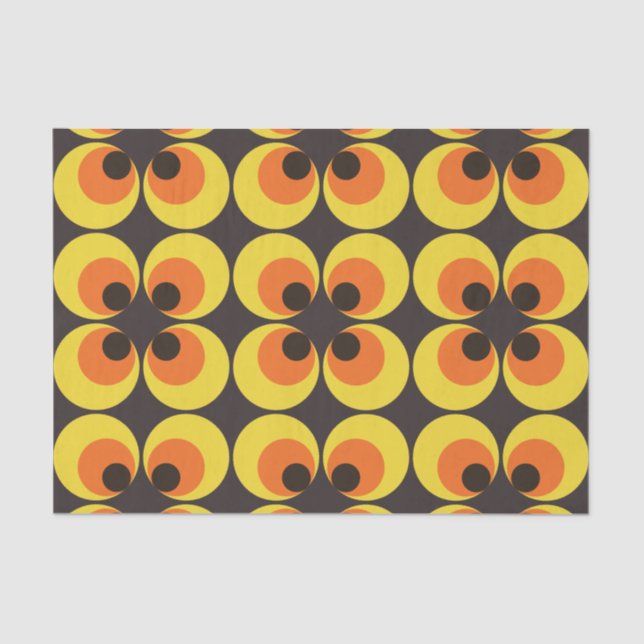 De Seda papel pintado 70s (Anverso)