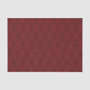 De Seda Papel pintado floral rojo detallado
