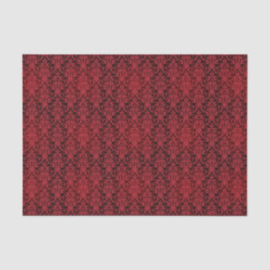 De Seda Papel pintado rojo 2