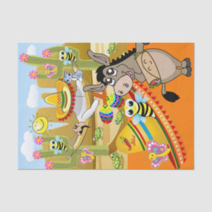 De Seda Papel tapicero Hombre mexicano