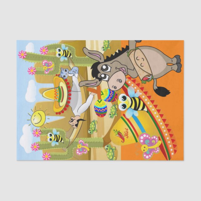 De Seda Papel tapicero Hombre mexicano (Anverso)