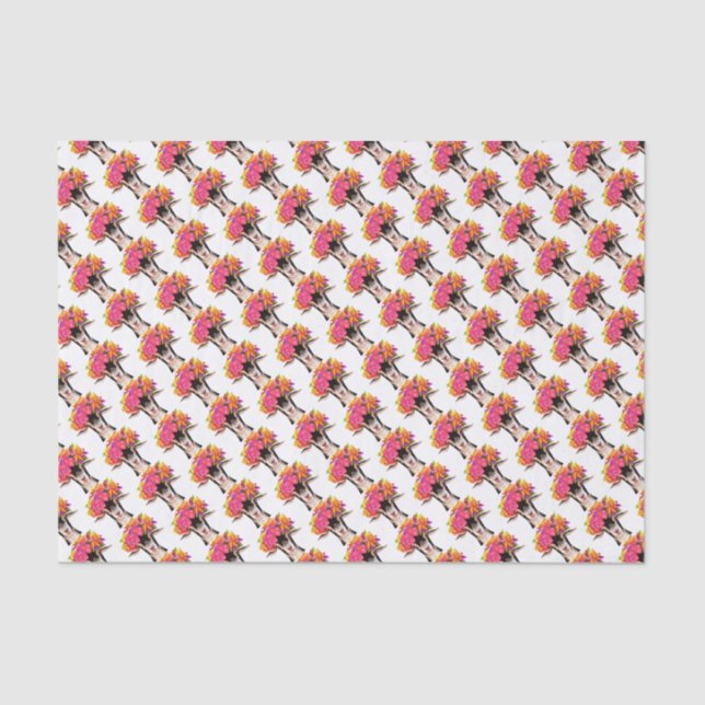 De Seda Papel tapón - Posey the Goat (Anverso)