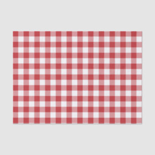 De Seda Papel tapón rojo y blanco oscuro