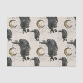 De Seda Papel Tejido Alquimista Raven